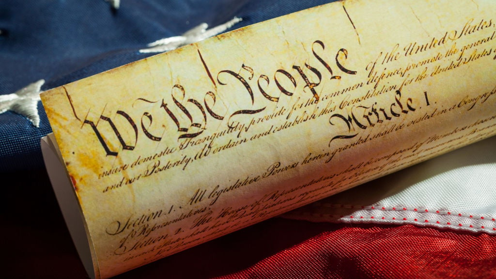 The US Constitution was drafted in 1787.