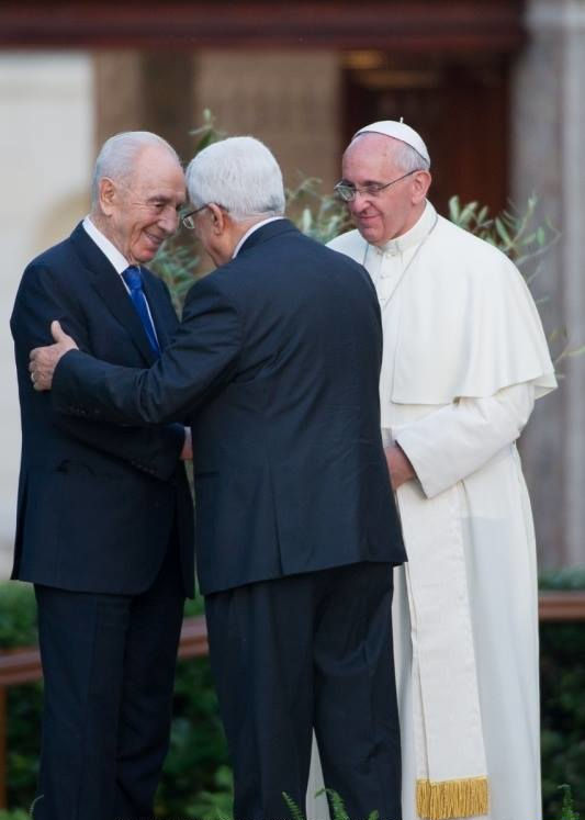 Papst Franziskus vermittelt zwischen Israel und den Palästinensern.