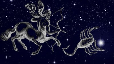 Scorpio and Sagittarius