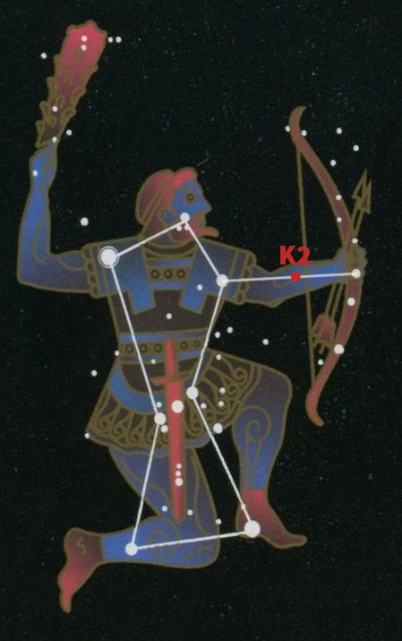Orion der Bogenschütze 