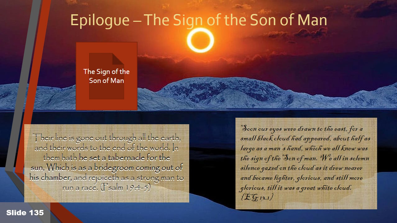 Slide 135 – The Sign of the Son of Man