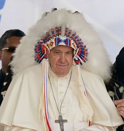 The papal fox made chief in the chicken coop.