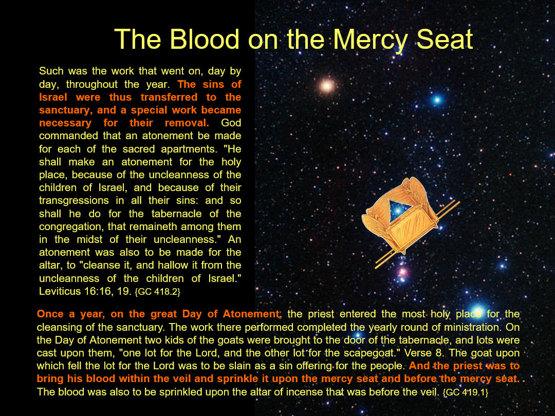 The Blood on the Mercy Seat