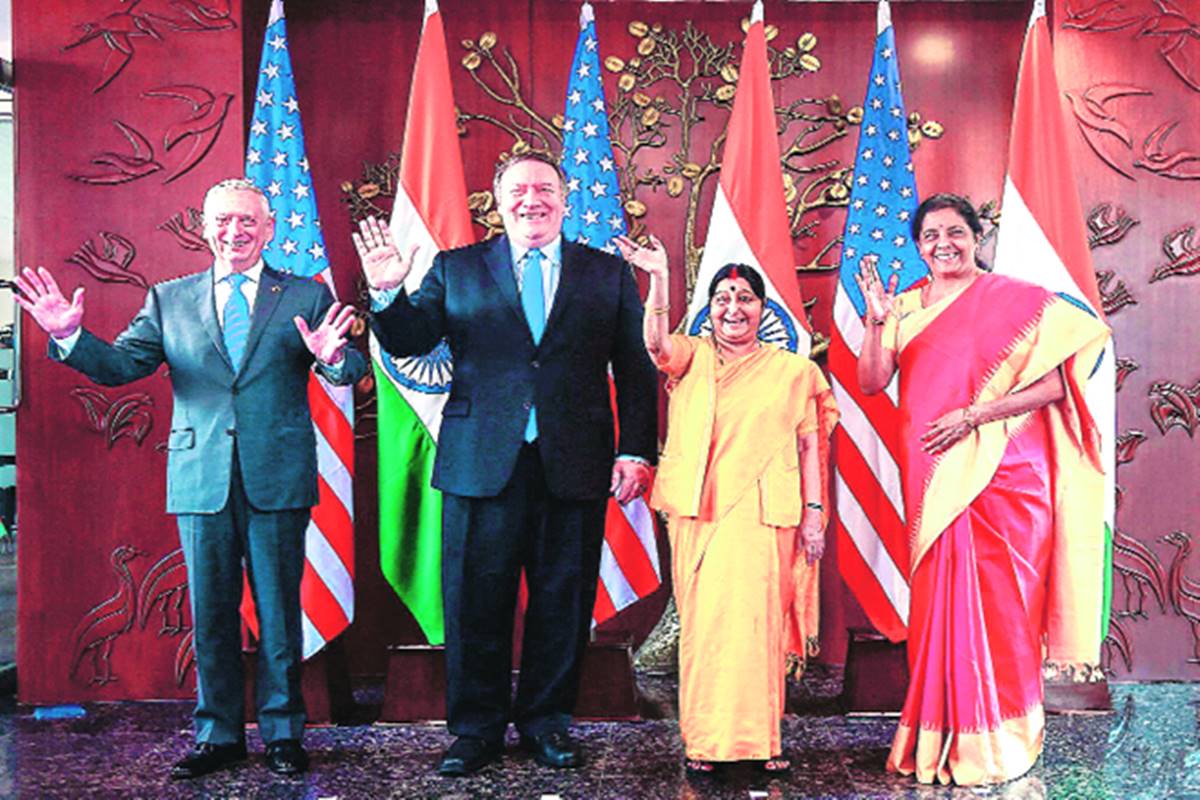 Der flotte Vierer mit den USA und Indien