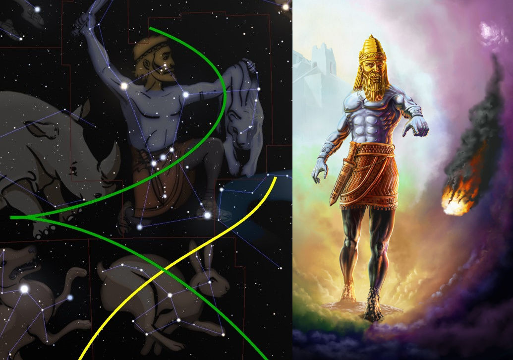 La imagen de Orión coincide con Daniel 2.